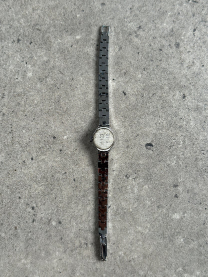 Regus 1970s Swiss Silver ToneJewel Mechanical Watch