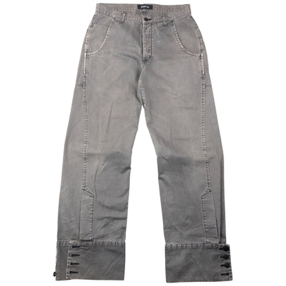 Vintage 2000s Cabane De Zucca By Issey Miyake Trousers Size W29 | W29, Grey