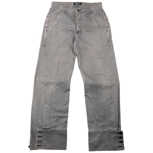 Vintage 2000s Cabane De Zucca By Issey Miyake Trousers Size W29 | W29, Grey