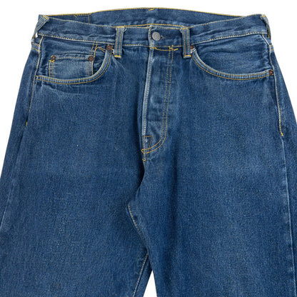 Vintage 2000s Evisu Gull Symbol Text Japanese Denim Jeans Size W32 | W32, Blue
