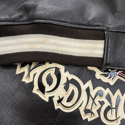 Avirex Leather Varsity Jacket - XXL