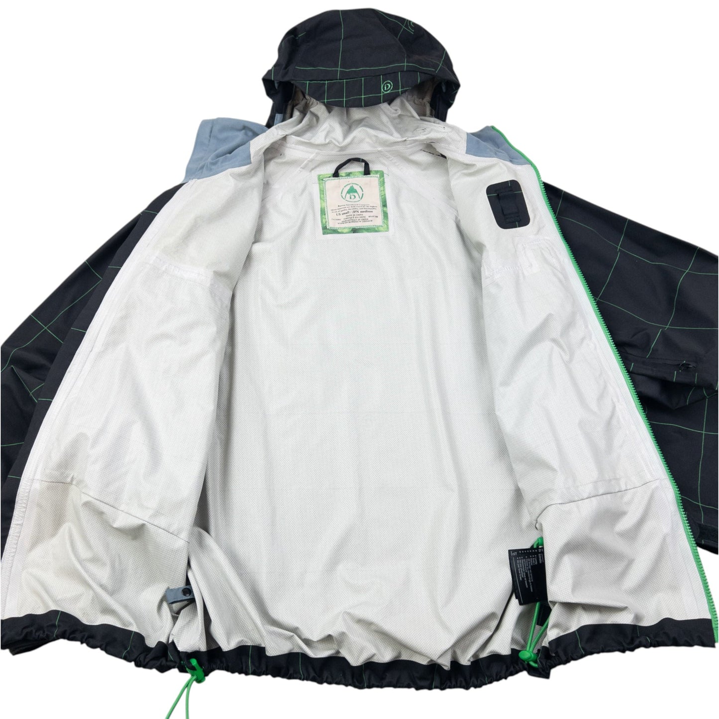 Vintage Burton iDiom Zip Up Jacket Size M