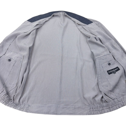 Vintage YSL Yves Saint Laurent Lightweight Bomber Jacket Size M