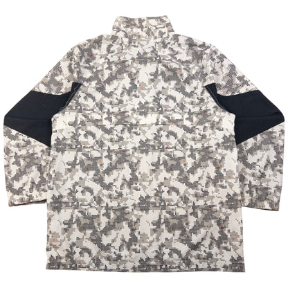Vintage Nike Pixel Camo Q Zip Jacket Size