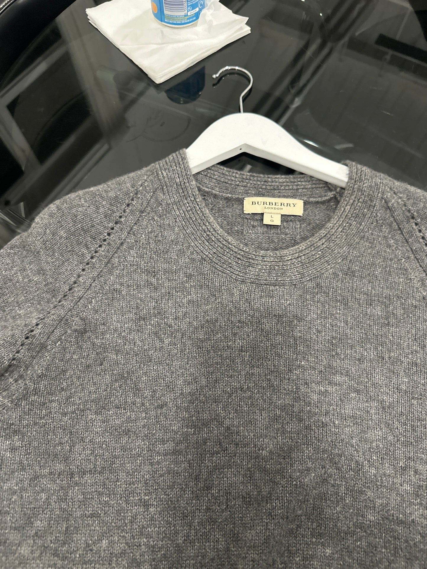 Burberry Pure Cashmere Knitted Jumper - S