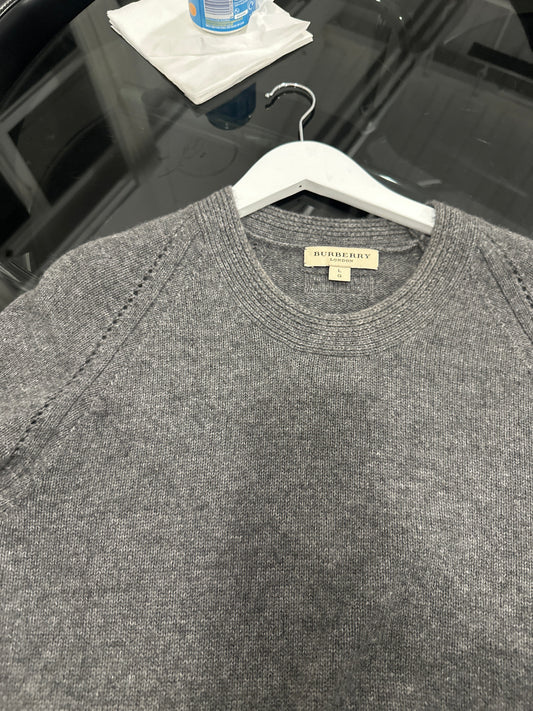 Burberry Pure Cashmere Knitted Jumper - S