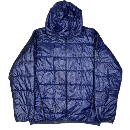 Montbell Lightweight Puffer Jacket In Blue ( M )