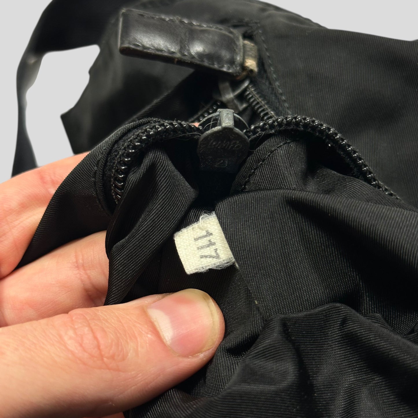 Prada Milano 00’s Nylon 3D Multipocket Crossbody Bag | O/S, Black