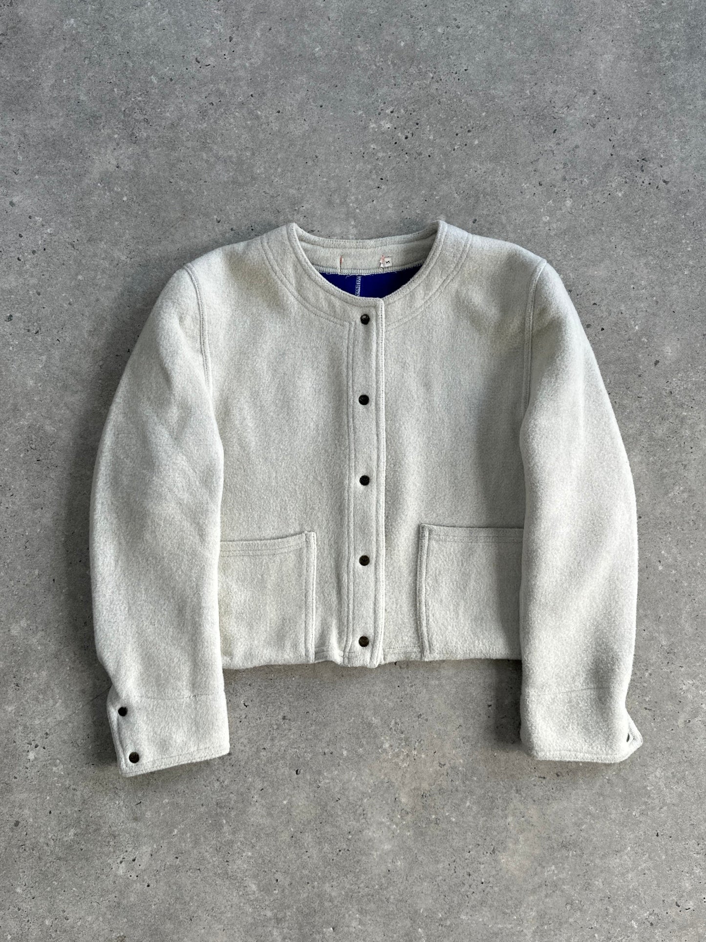 Italian Vintage Wool Tailored Jacket - S