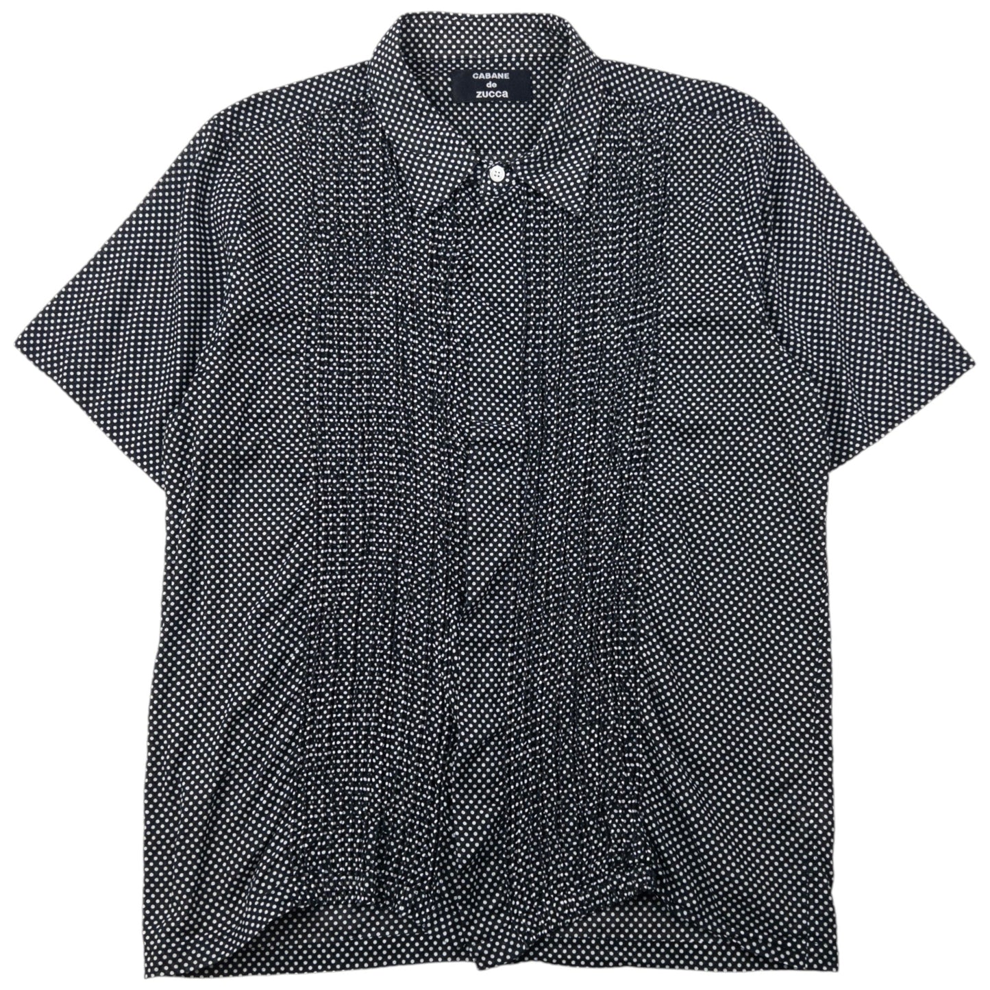 Vintage 2000s Cabane De Zucca By Issey Miyake Polka Dot Button Up Shirt Size S