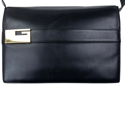 Vintage Gucci Leather Shoulder Bag