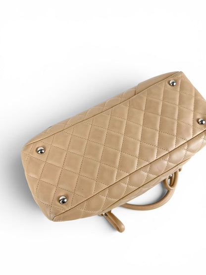 2005 Chanel Cambon Leather Bowling Handbag | O/S, Multicoloured