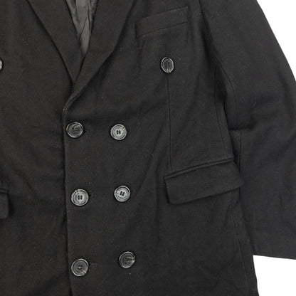 Vintage Burberry Prorsum Button Up Wool Jacket Size S | Small, Black
