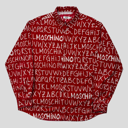 Moschino Jeans 00’s ABC Set Red - W32 & XXL | W32, Red