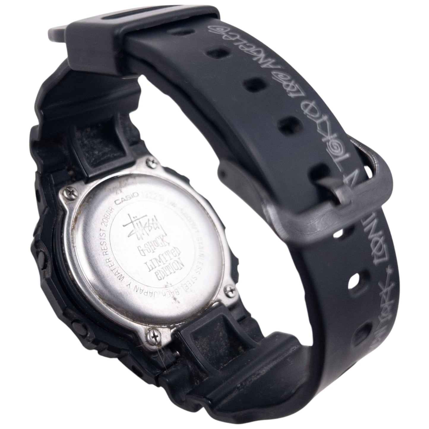 Vintage 2014 Stussy X Casio G-Shock DW-5600VT Checker Watch | O/S, Black
