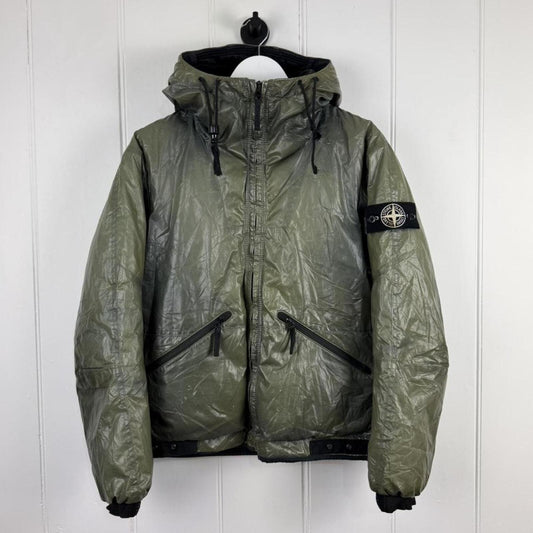 Stone Island Ice Jacket Down Filled Green (S) | Small, Multicoloured