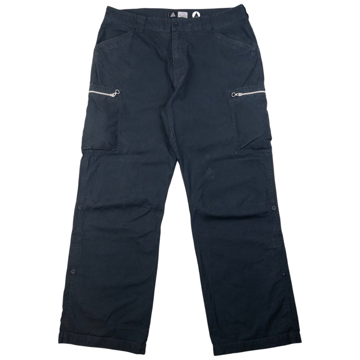 Vintage Nike ACG Roll Up Cargo Trousers Size W36