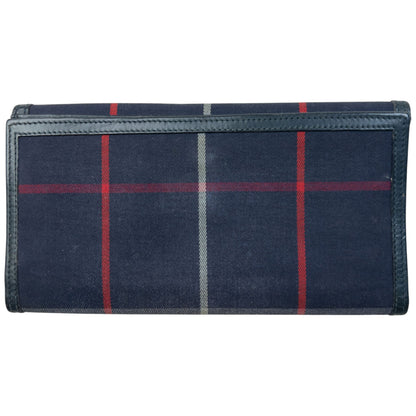 Vintage Burberry Nova Check Purse | O/S, Navy