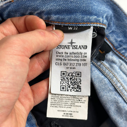 Stone Island SS15 Light Blue Wash Jeans - 32-33