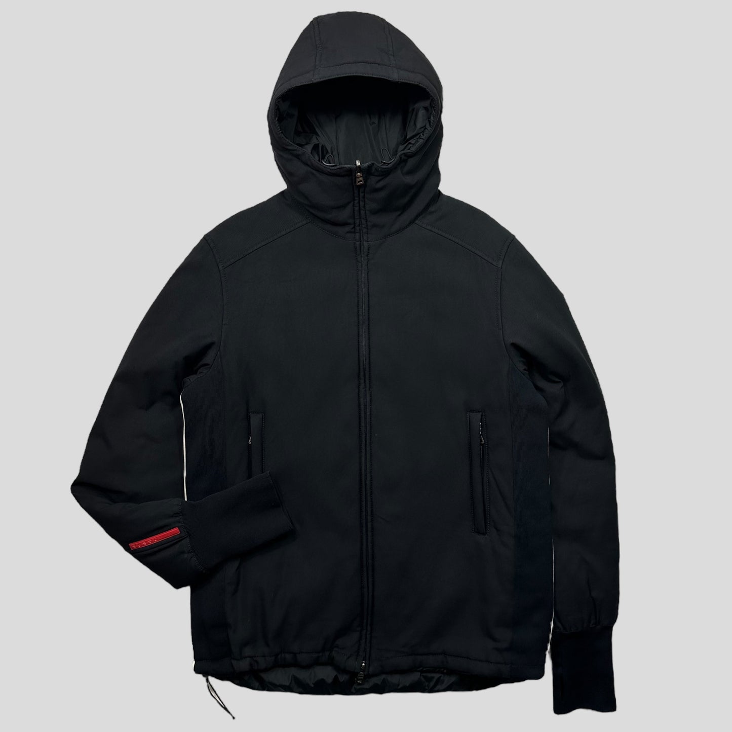 Prada Sport AW00 Ninja Moto Reversible Heavy Nylon Jacket - IT50 (M/L) | Default Title, Black
