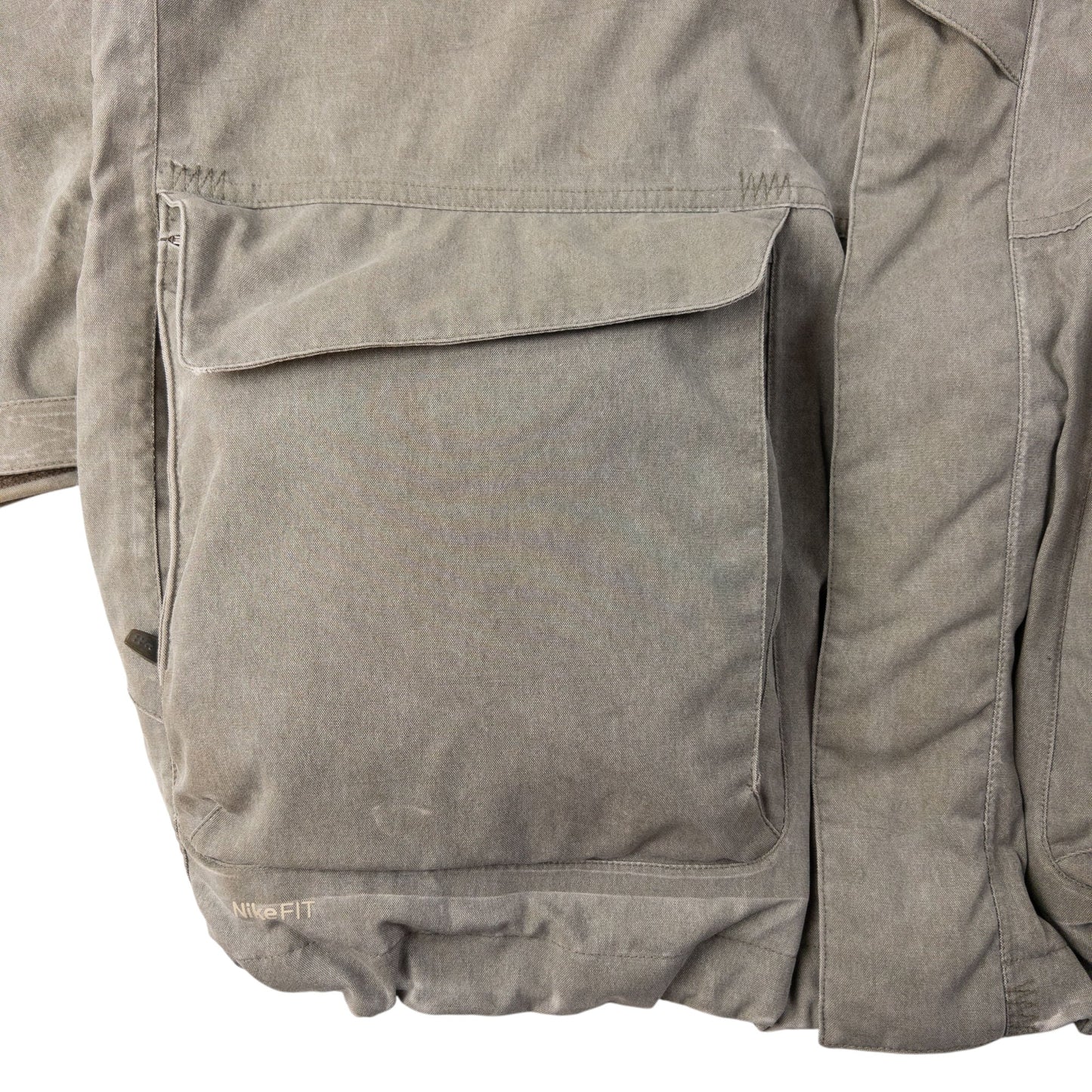 Vintage Nike Fit Zip Up Snowboarding Jacket Size XXL