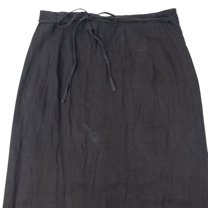 Vintage 2000 CP Company Linen Wrap Skirt Womens Size W28 | W28, Grey