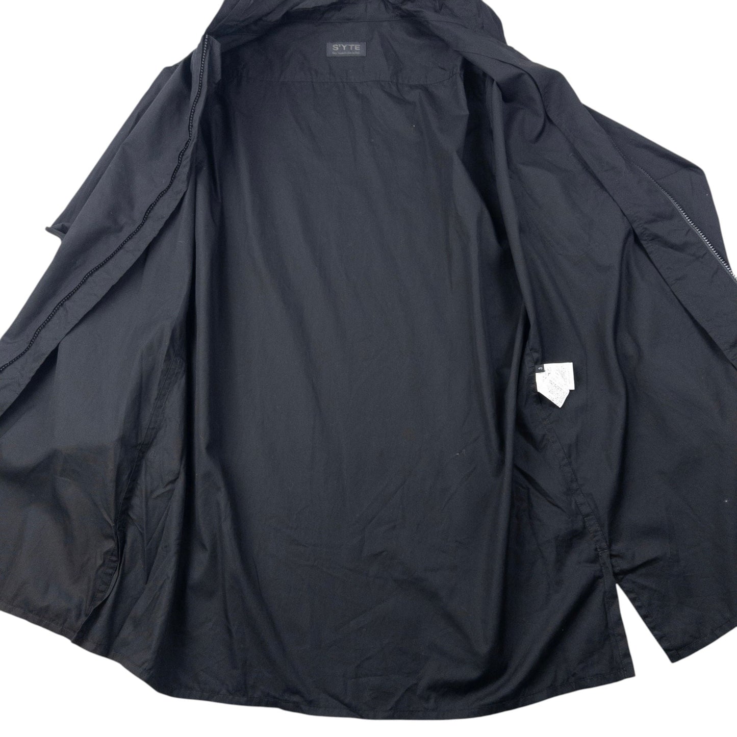 Vintage 90s S'YTE By Yohji Yamamoto Lightweight Jacket Size S | Small, Black