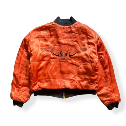 1981/82 Emporio Armani Reversible Bomber Jacket (S) | Default Title, Multicoloured