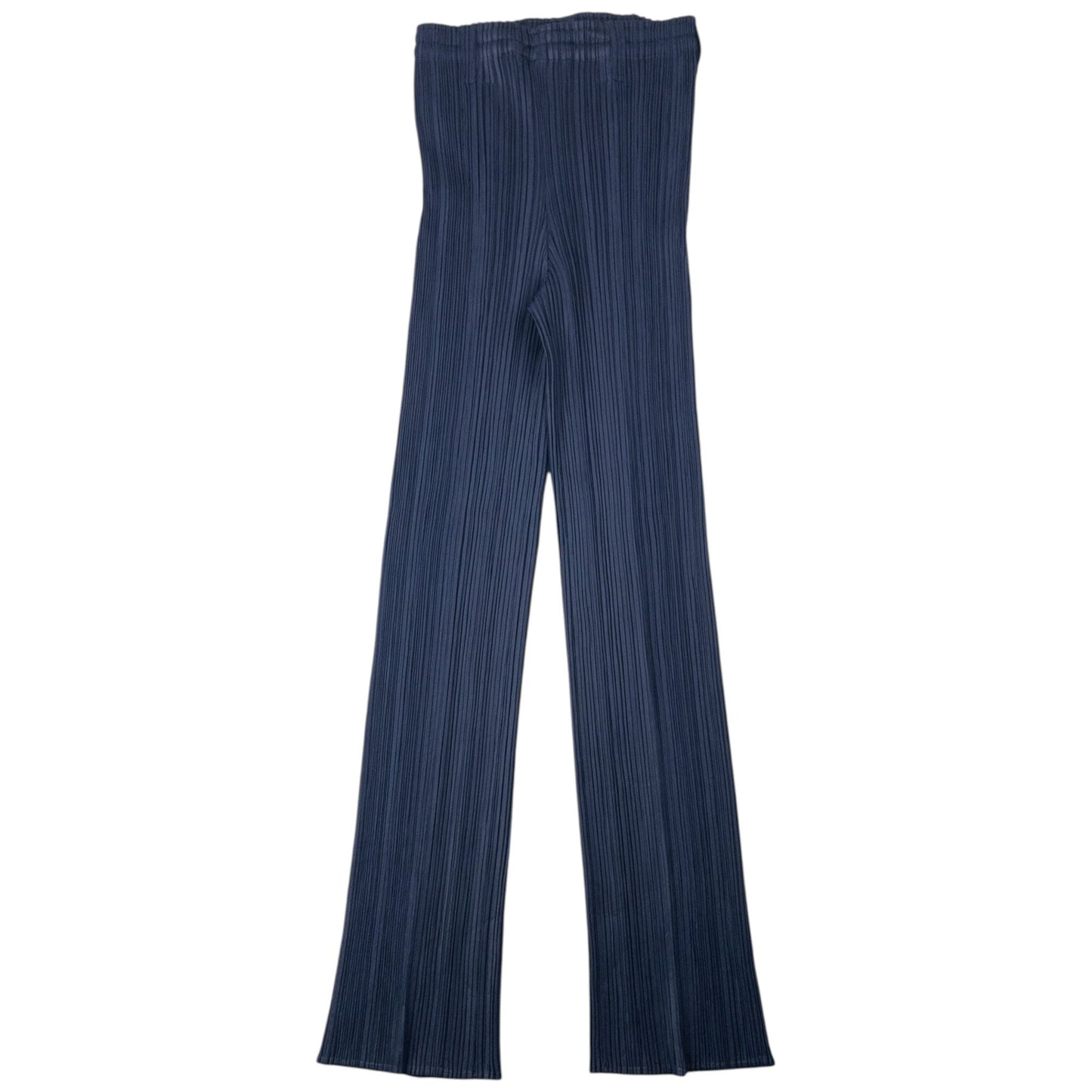 Vintage 90s Pleats Please By Issey Miyake Pleated Trousers Womens Size L | Large, Navy
