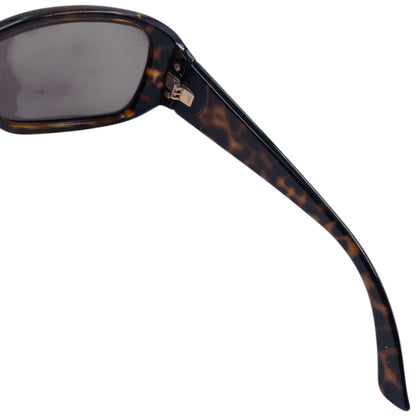 Vintage 2000s Gucci Tortoise Shell Crest Sunglasses | O/S, Brown