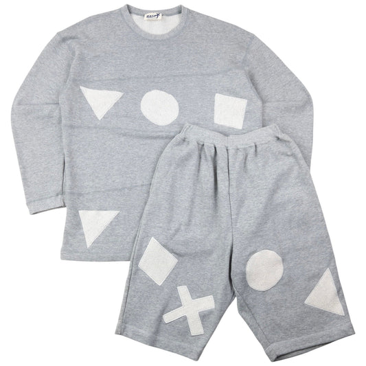 Vintage 90s Hai Sporting Gear By Issey Miyake Sweatshirt & Shorts Matching Set Size M