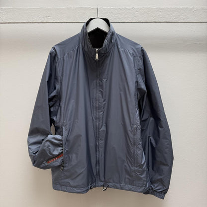 Prada Sport Reversible Nylon Jacket (XL) | Extra Large, Black, Grey