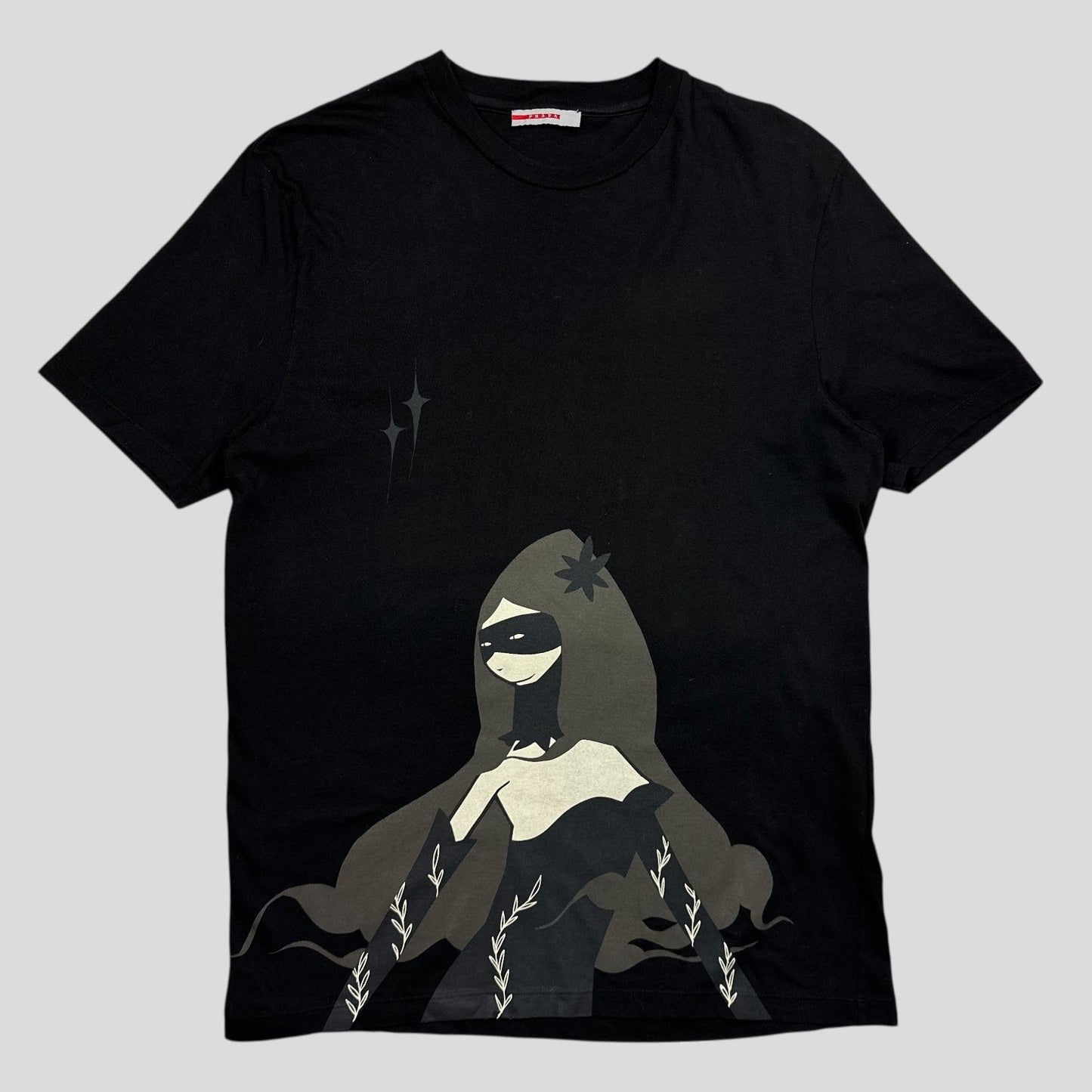 Prada Sport x Kid Acne AW06 Epicentre Series Graphic T-shirt - M | Default Title, Black