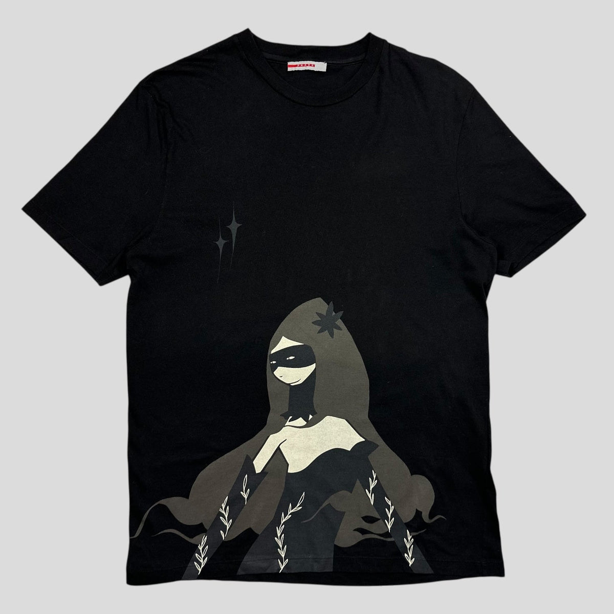 Prada Sport x Kid Acne AW06 Epicentre Series Graphic T-shirt - M | Medium, Black
