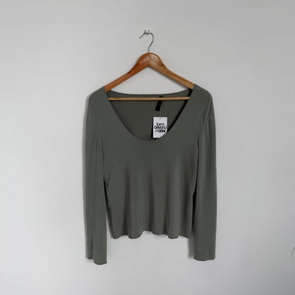 ss1998 prada mainline silk scoop neck top | O/S, Multicoloured