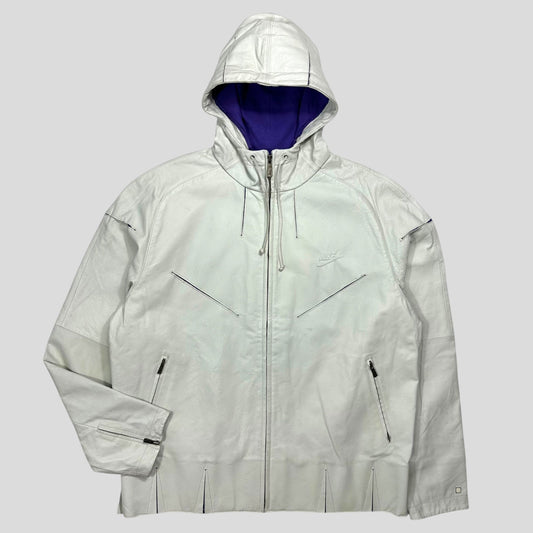 Nike 2007 Tony Spackman Articulated Slice Leather Jacket - L | Default Title, Purple
