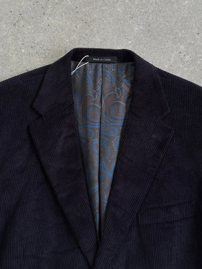 Ralph Lauren X Macy’s 90s Corduroy Single Breasted Blazer - 44R/XL