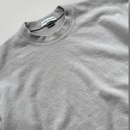 Stone Island AW/04 Wool Arm Spellout Knit 3XL