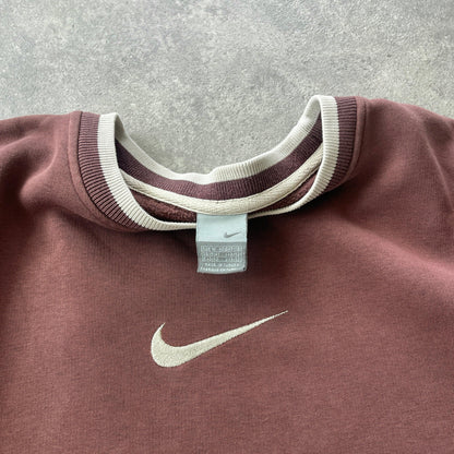 Nike 2000s heavyweight embroidered sweatshirt (M)