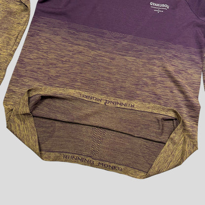Nike Gyakusou SS17 Aeroreact Running Monks Sweat Map Hoodie - S/M | Medium, Purple