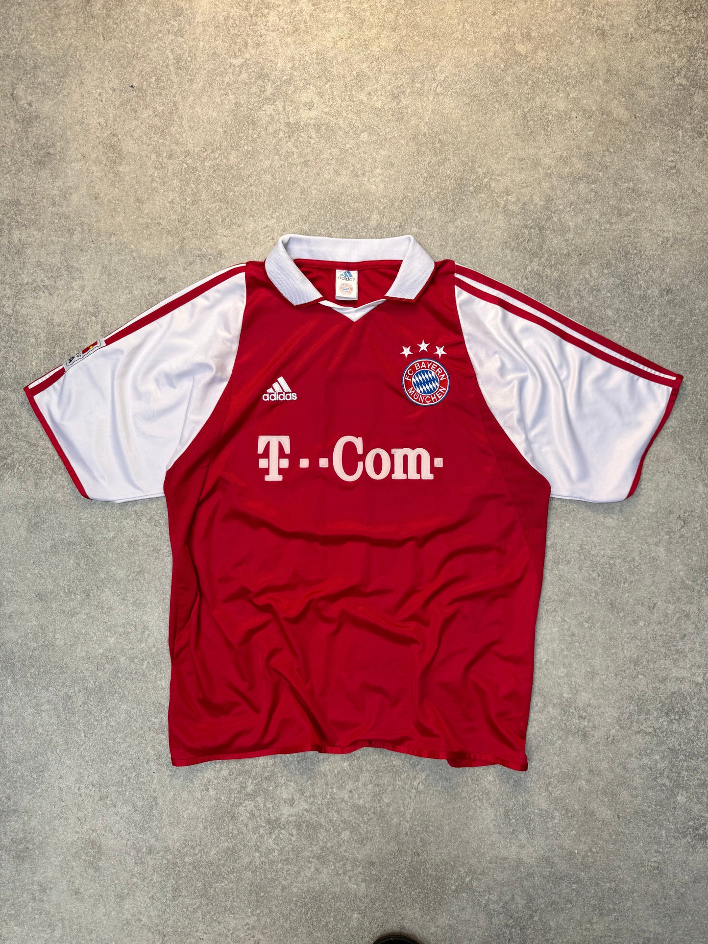 2004-2005 Adidas Bayern Munich 'Makaay' Home Football Shirt