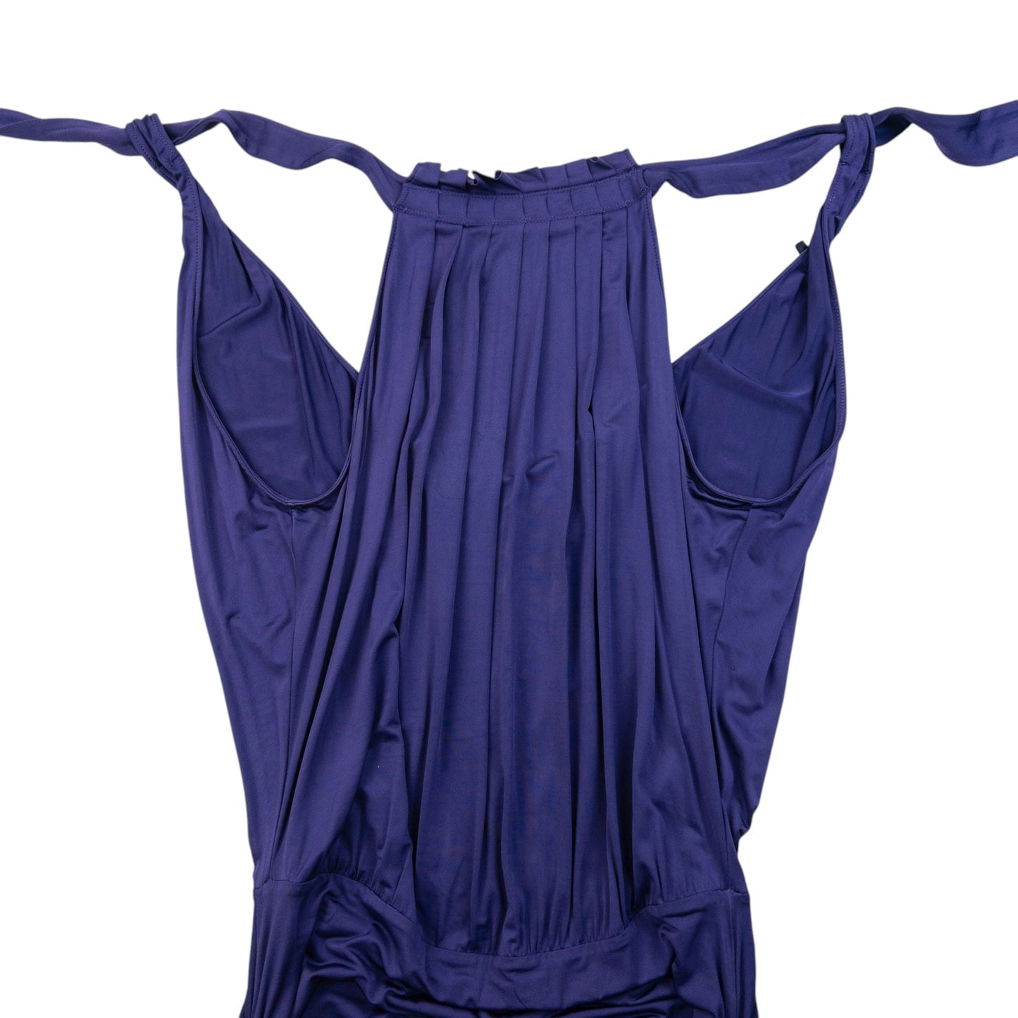 Vintage 2000s Gucci Halterneck Dress Womens Size M | Medium, Purple