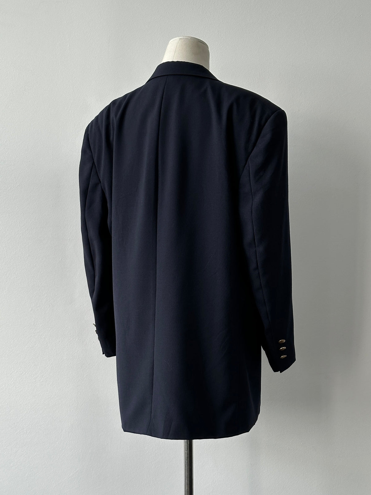 Christian Dior 1990s Bespoke Button Single Breasted Blazer - L-XL