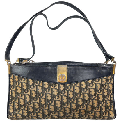 Vintage Dior Monogram Shoulder Bag