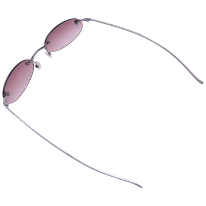 Vintage 2000s Gucci By Tom Ford Rimless Sunglasses | O/S, Brown