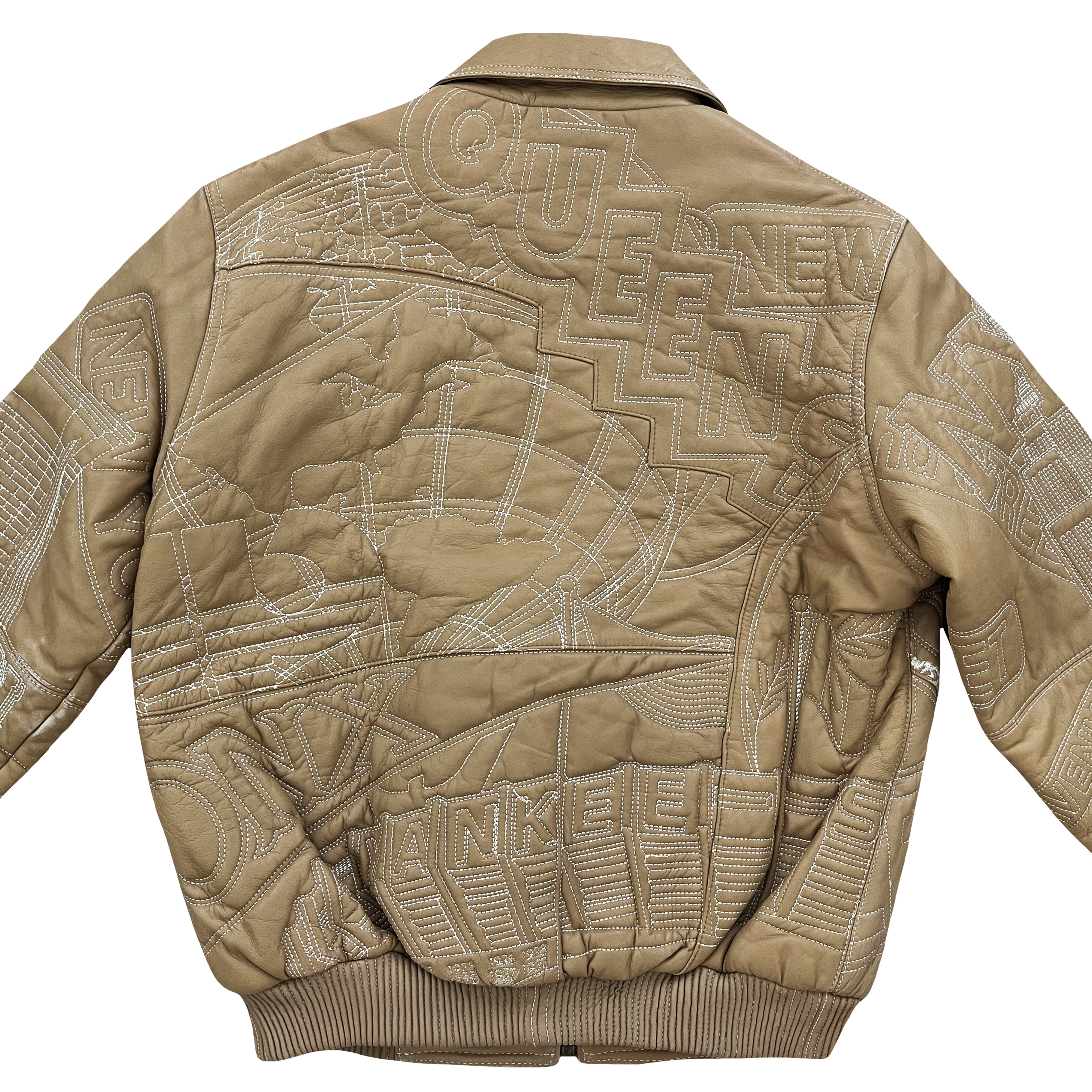 Al Wissam Suede Vintage high quality Bomber Jacket