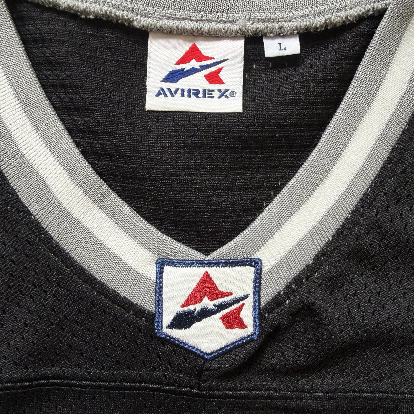 Avirex American Football Jersey - L | Large, Black