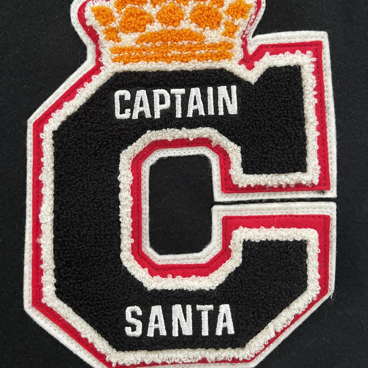 Captain Santa Varsity Jacket - S