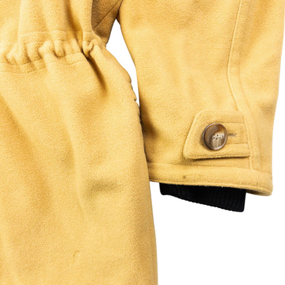 Vintage 90s Hugo Boss Zip Up Cashmere Jacket Size XL | XL, Yellow