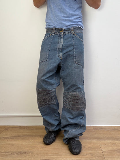 Levi's Engineered Panelled Jeans | W36, Red
